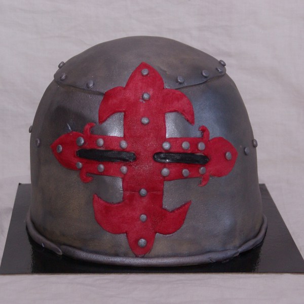 riddertaart helm templars tempelier