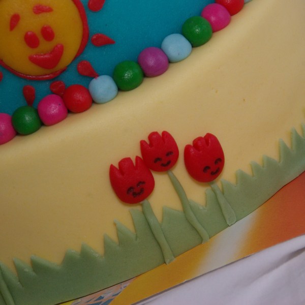 woezel en pip taart tulpen