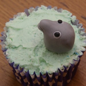 dierencupcakes dolfijn