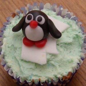 dierencupcakes pinguin