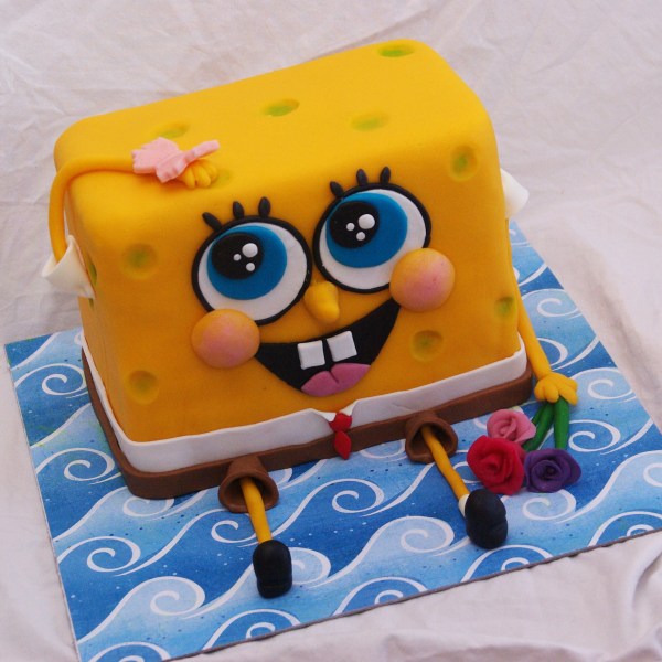 spongebob squarepants taart spongebob squarepants taart
