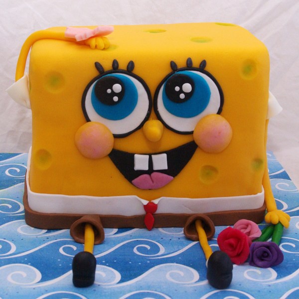 spongebob squarepants taart spongebob squarepants taart