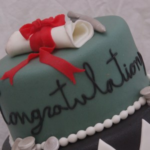 taart voor afstuderen