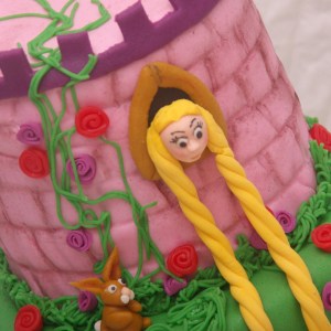 disney prinsessen rapunzel kasteel taart