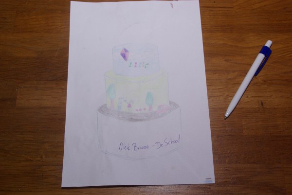 sketch taartwedstrijd thema verkeer