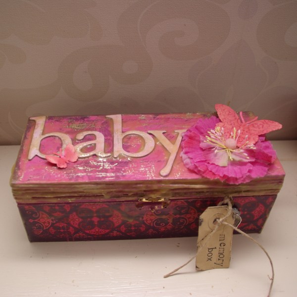 baby memorybox, mixed media gebruiksvoorwerp rotterdam nesselande comfy cosy