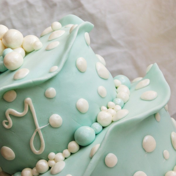 margaret braun achtige taart "polkadots"