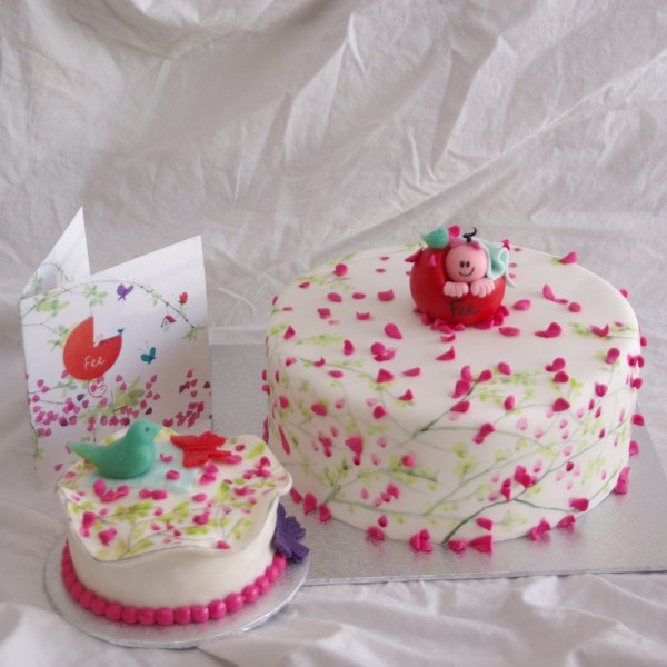 geboortekaartje taart met bijpassend meppertje bestellen rotterdam nesselande