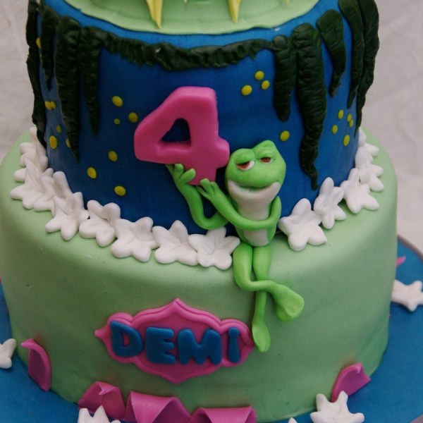 prinses en de kikker taart