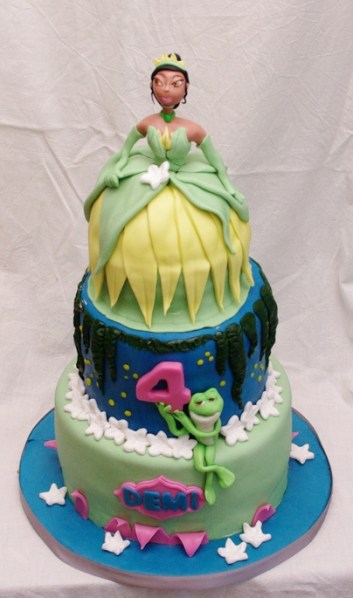 prinses en de kikker taart