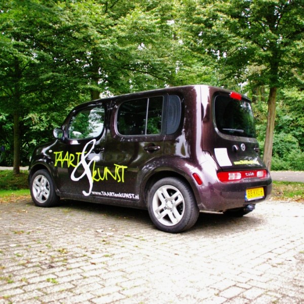 TAART & kUNST Letterfreak Nissan Cube
