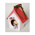 cupcake box birdhouse