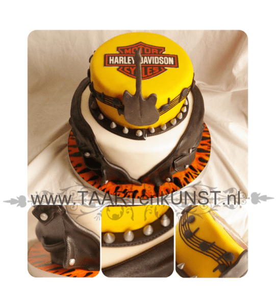 harley davidson stoere mannentaart