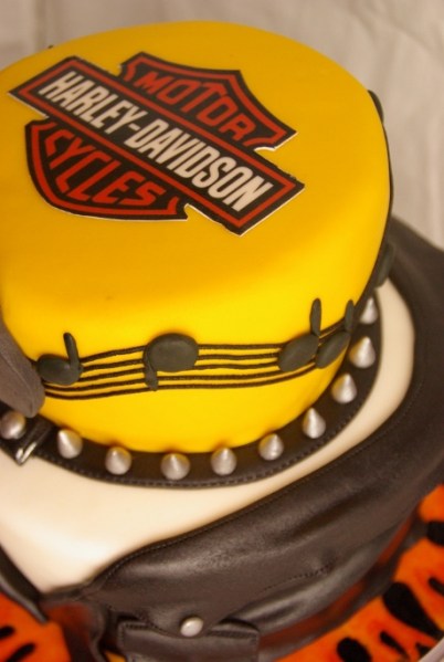 harley davidson stoere mannentaart