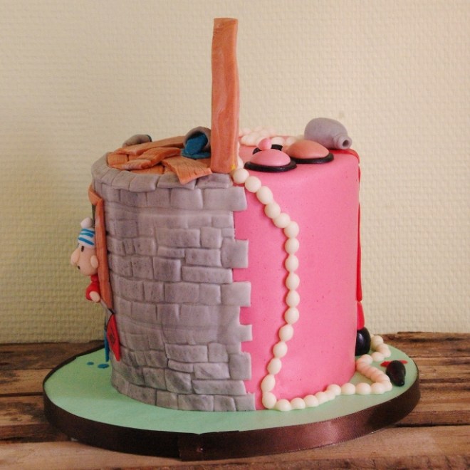 dubbele taart buurman en buurman / make up