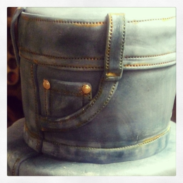 jeans men at work cake