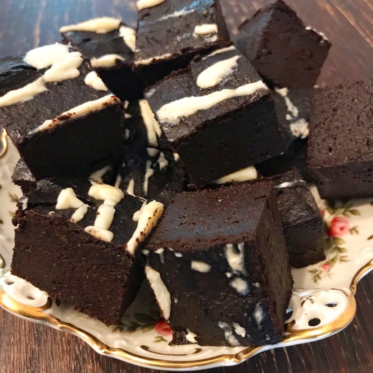 keto triple chocolate brownies